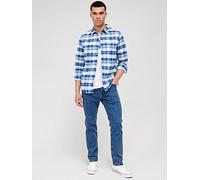 Levi's 502 Tapered Fit Jeans, Stone Wash, Size 30, Inside Leg L=34 Inch, Men Tone Wash