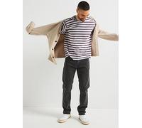 Levi's 505 Regular Fit Jeans - Fly On The Wall, Dark Grey, Size 32, Inside Leg Regular, Men Dark Grey