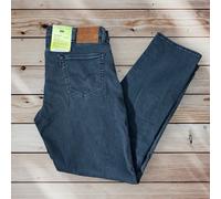 Levis 511 Classic Mens Slim Richmond Blue Denim Black Jeans 38 W 30 L RRP £109