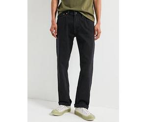 Levi's 555 '96 Relaxed Straight Fit Jeans, Black, Size 36, Inside Leg Regular, Men Black