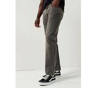 Levi's 555 '96 Relaxed Straight Fit Jeans, Grey, Size 36, Inside Leg Regular, Men Grey