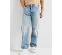Levi's 555 Relaxed Straight Fit Jeans, Blue, Size 30, Inside Leg Regular, Men Blue