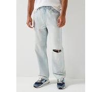 Levi's 565 Loose Straight Fit Jeans, Light Blue, Size 30R, Men Light Blue