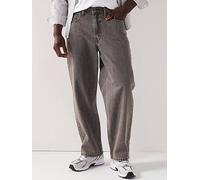 Levi's 578 Baggy Fit Jeans, Grey, Size 36, Inside Leg Regular, Men Grey