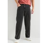 Levi's 578 Baggy Loose Fit Jeans - Black, Black, Size 34, Inside Leg Regular, Men Black