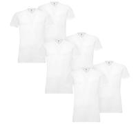 Levi's 6 Fold Pack V-Neck T-Shirt Men's Vest V Neck - 300 - White, L