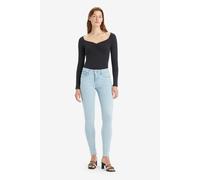 Levi's 711 Double Button Soho Azure Mood size W26L30 | Skinny Pants Outlet | Women | Blue W26L30
