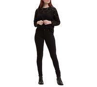Levi's 711 Skinny Women's Jeans, Night is Black, 24W / 32L