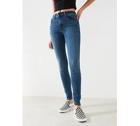 Levi's 721™ & High-waisted Skinny Jeans, Blue, Size 32, Inside Leg 30, Women Blue