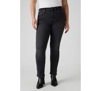 Levi's 724 High Rise Straight Black Worn In size W25L30 | Slim Jeans Outlet | Women | Black W25L30