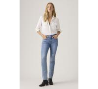 Levi's 724 High Rise Straight Broken Progress size W27L34 | Straight Pants Outlet | Women W27L34