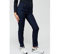 Levi's 724™ High Rise Straight Jean - Blue Wave Rinse, Blue, Size 31, Inside Leg 30, Women Blue