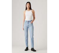 Levi's Women's Tailored 724 Straight Jeans Tall Glass of Water Blue 29 30