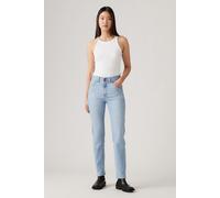 Levi's Women's Tailored 724 Straight Jeans Tall Glass of Water Blue 31 32