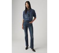 Levi's Women's 725 High Rise Bootcut MED Indigo-Worn in, Miles Apart, 30W x 32L