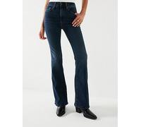Levi's 726 High Rise Flare Jean - All Systems Go - Blue, Blue, Size 26, Inside Leg 32, Women Blue