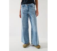 Levi's 94 Baggy Wide Leg Jeans, Blue, Size 27, Inside Leg 33, Women Blue