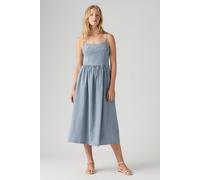 Levi's Alessie Bustier Dress Mischa Stripe Deni size S | Midi Dresses Outlet | Women S