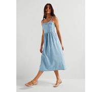 Levi's Alessie Bustier Dress - Rounded The Corner - Blue, Blue, Size M, Women Blue