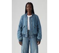 Levi's Andy Tech Lightweight Jacket Med Indigo size M | Denim Jackets Outlet | Women | Blue M