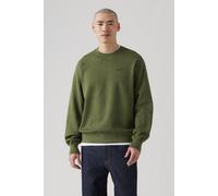Levi's Men's Authentic Crew Sweatshirt, Garment DYE Kombu GR, S
