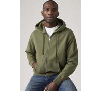 Levi's Authentic Full Zip Moss Olive Garment Dy