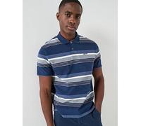 Levi's Authentic Striped Polo Shirt, Navy, Size M, Men Navy