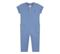Levi's Baby Boys' LVN SS Henley Coverall 6EK126, Coronet Blue, 12 Months