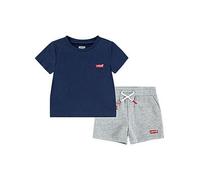Levi´s ® Kids Batwing Short Sleeve Set Blue,Grey 6 Months Kids