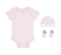 Levi's Baby LHN Understated Batwing 3PC SE NL0331 Coordinated Outfits, Chalk Pink, 0-6M