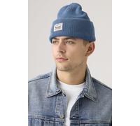 Levi's Men's Backpatch Beanie Hat, Dusky Indigo, One Size