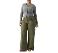 Levi's Baggy Dad Cargo Washed Ivy Green Gd, Drapey Ivy Green Gd, 27W x 32L