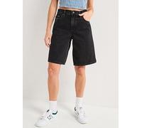 Levi's Baggy Dad Jorts, Black, Size 28, Women Black