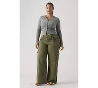 Levi's Baggy Dad Cargo Washed Ivy Green Gd, Drapey Ivy Green Gd, 28W x 32L
