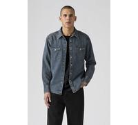 Levi's Men's Barstow Western Standard Button Down Shirt, Freeport Brown Weft, M