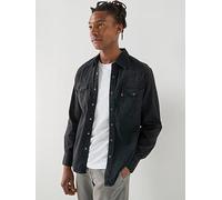Levi's Barstow Western Standard Denim Shirt- Black, Black, Size S, Men Black