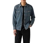 Levi's Men's Barstow Western Standard Button Down Shirt, Freeport Brown Weft, M