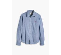 Levi´s ® Battery Housemark Slim Long Sleeve Shirt Blue L Man