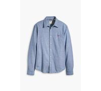 Levi´s ® Battery Housemark Slim Long Sleeve Shirt Blue L Man