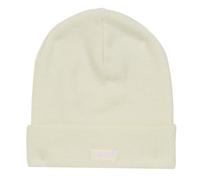 Levis Knitted Cuff Beanie ~ Slouchy Red Tab regular white