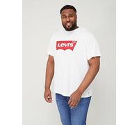 Levi's Big & Tall Batwing Logo T-shirt, White, Size 4Xl, Men White