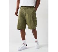 Levi's Men's Big & Tall Carrier Cargo Shorts, Olive Night, 48 Plus Tall