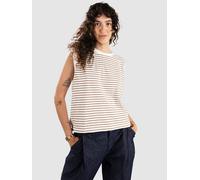 Levi's Boxy Tank Top emmi stripe eg pine bk L