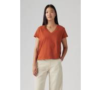 Levi's Boxy Vneck Tee Picante Slub, Picante, XS