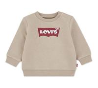 Levi's Boy's Batwing Crewneck Sweatshirt, TAN, 5 Years