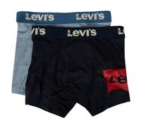 LEVI'S boys' boxer shorts boy pack of 2 garments stretch cotton stretch visible