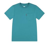 Levi's Boy's Kids Sunset Pocket Tee KT-Knit TOP, Porcelain Green, 10-16 Years