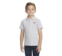 LEVI'S Boys Lvb Back Neck Tape Polo Shirt, Light Grayheather, 8 Years UK