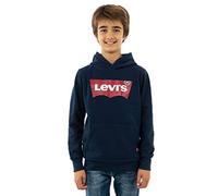 Levi's Boy's Lvb Batwing Screenprint Hoodie 9e8778 Sweatshirt, Dress Blues, 14 Years