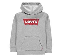 Levi's Boy's Lvb Batwing Screenprint Hoodie 9e8778 Sweatshirt, Grey Heather, 14 Years